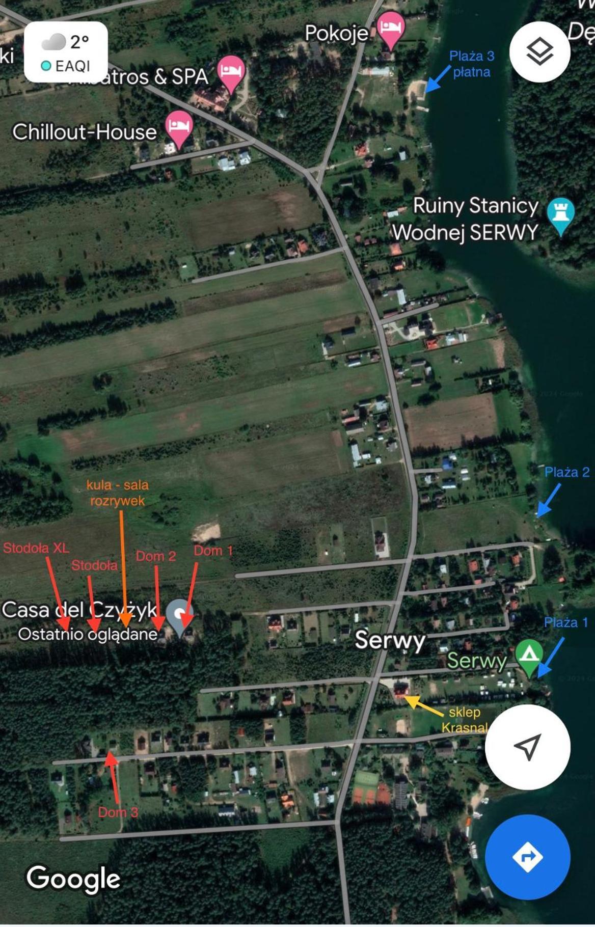 Caloroczne Domy Z Bala - Casa Del Czyzyk Serwy Ngoại thất bức ảnh